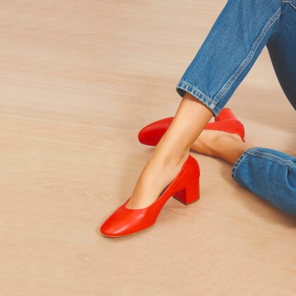 EVERLANE Day Heel (Brand New in box) - Red 6
